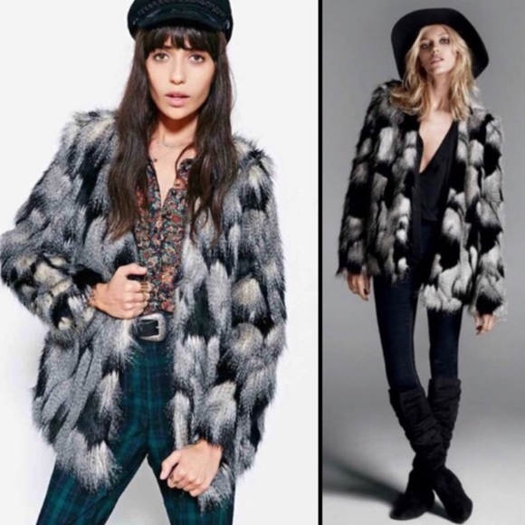 Forever 21 Jackets & Blazers - Chic Shaggy Patched Faux Fur Coat Jacket
NWOT
